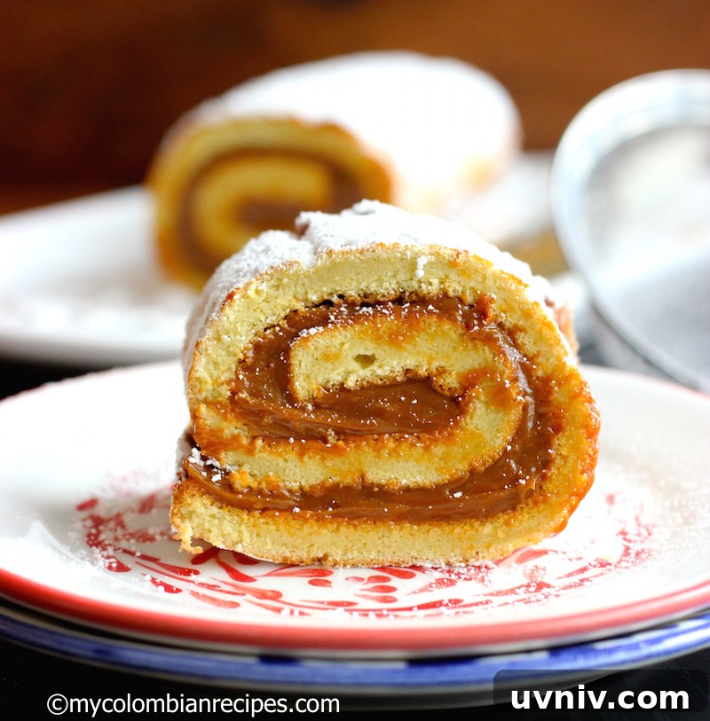 Brazo de Reina with Dulce de Leche