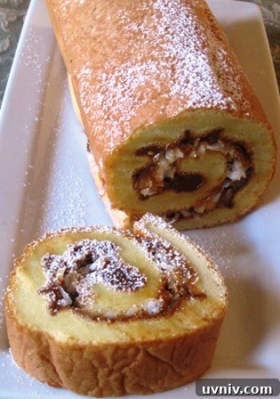Pionono slice