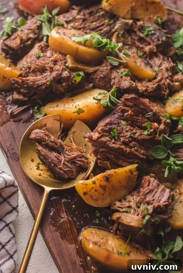 BALSAMIC BRAISED BEEF WITH PEARS