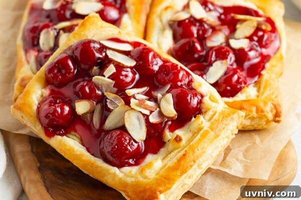 Cherry danish